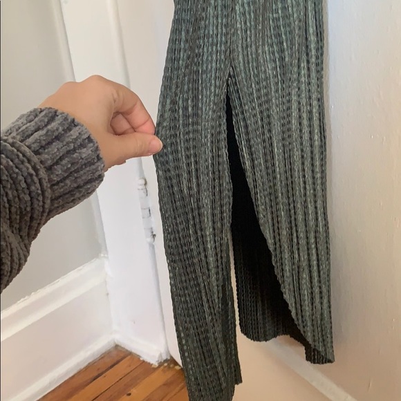 Anthropolgie green textured dress - Picture 4 of 5